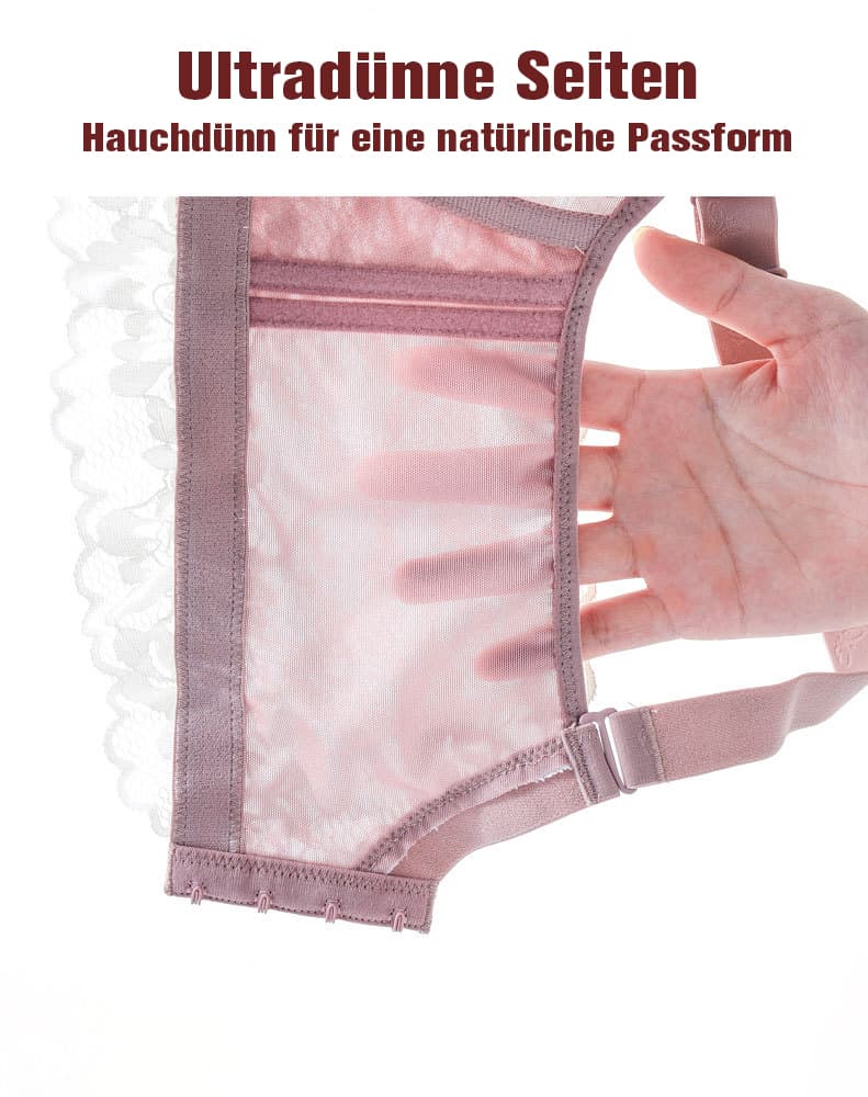 Leichte Spitze BH mit breitem Träger für heißen Sommer