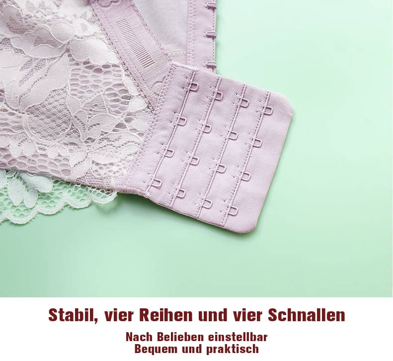 Leichte Spitze BH mit breitem Träger für heißen Sommer